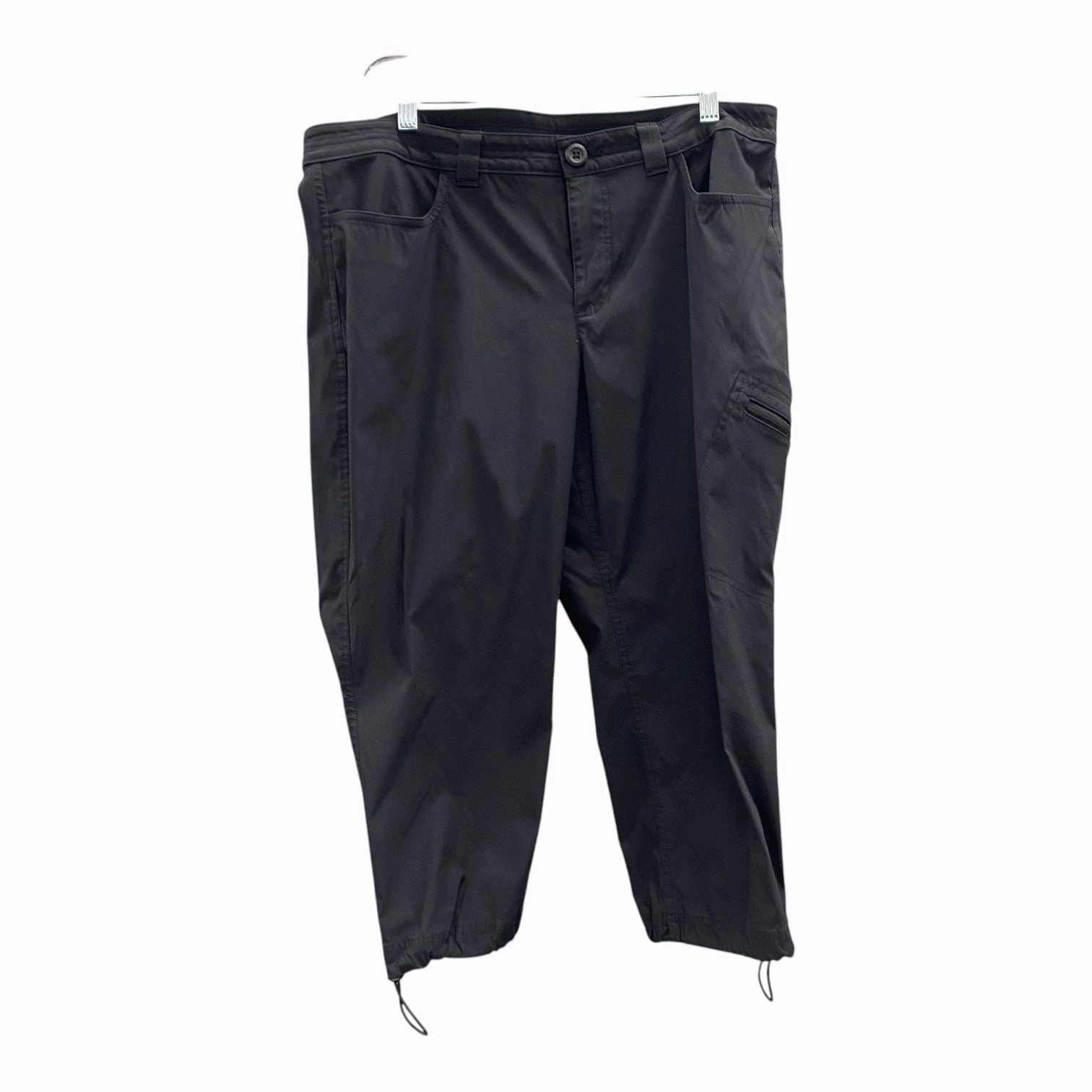 Athletic Capris By Eddie Bauer In Black. Size:12