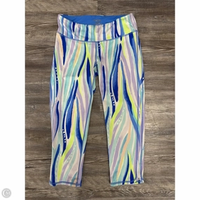 Athletic Capris By Lilly Pulitzer In Blue & Green. Size: M