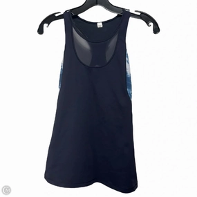 Athletic Tank Top By Lululemon In Blue, Size: 6
