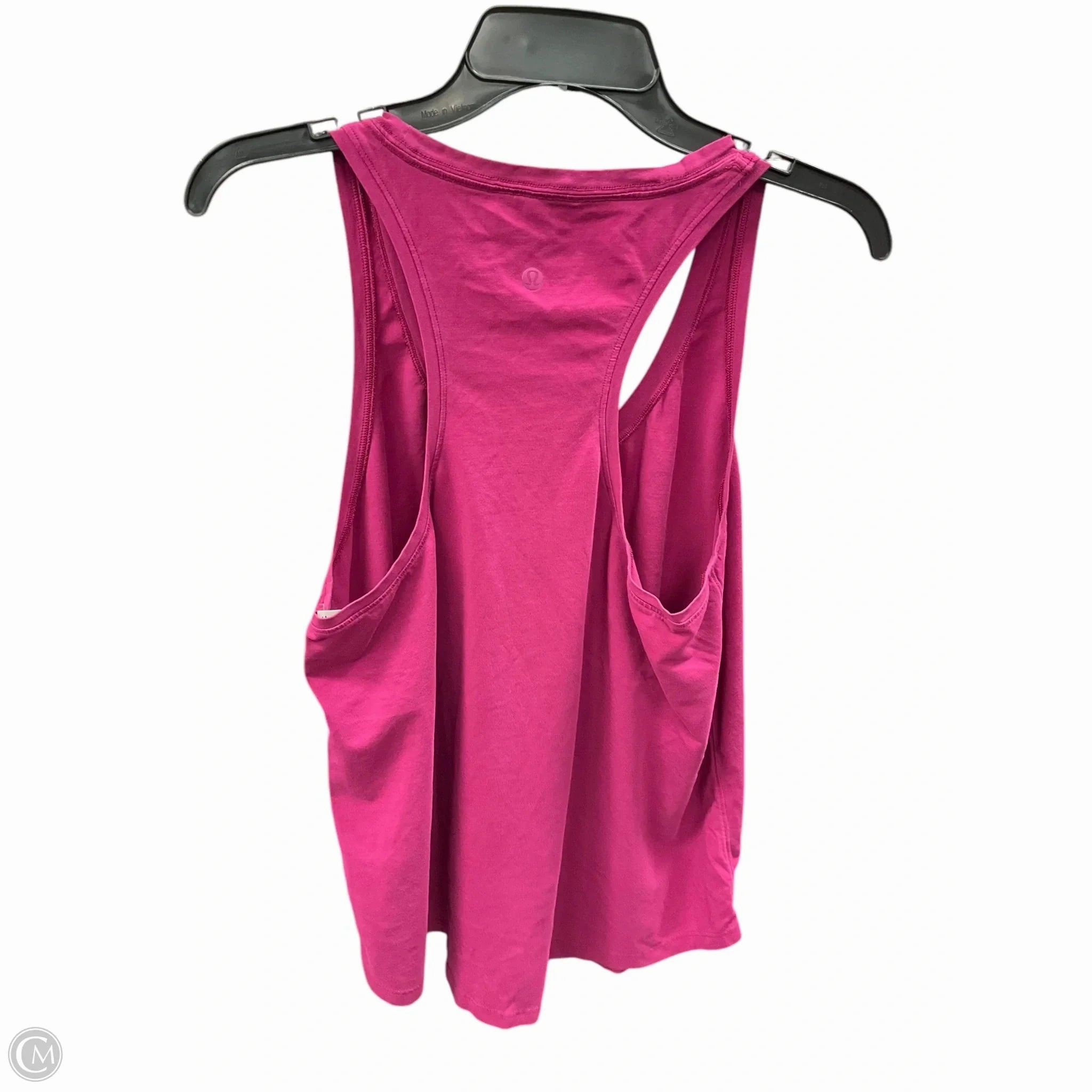 Athletic Tank Top By Lululemon In Pink, Size: M