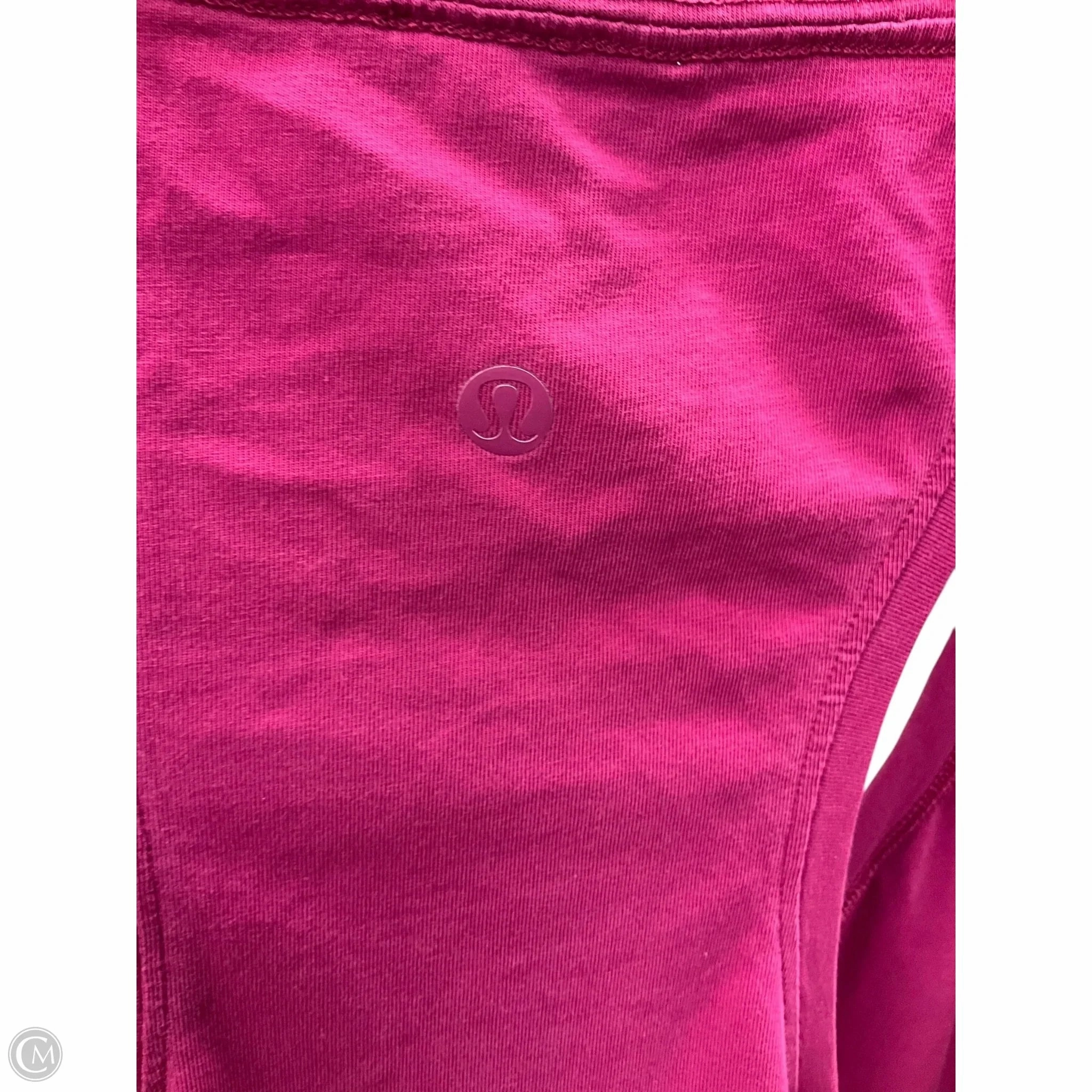 Athletic Tank Top By Lululemon In Pink, Size: M