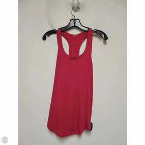 Athletic Tank Top By Lululemon In Pink, Size: S