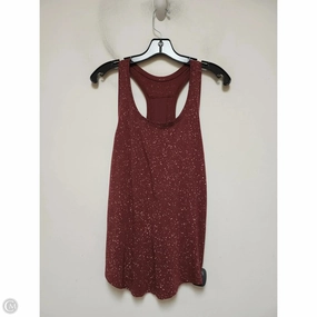 Athletic Tank Top By Lululemon In Red, Size: S