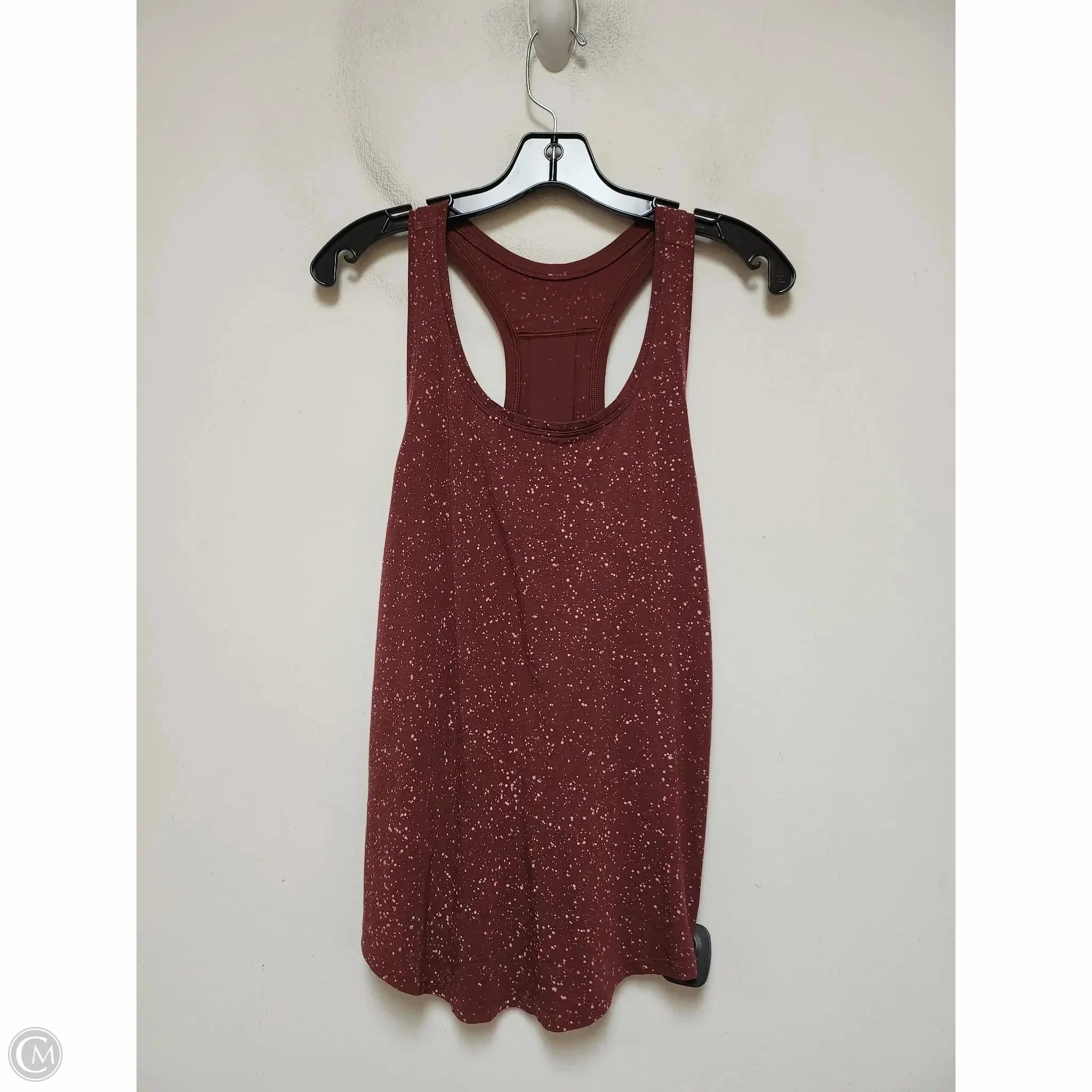 Athletic Tank Top By Lululemon In Red, Size: S