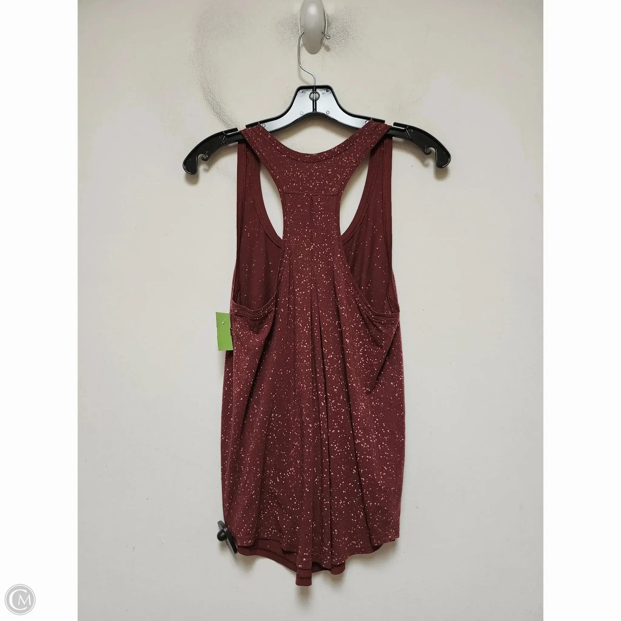 Athletic Tank Top By Lululemon In Red, Size: S