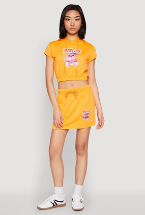 Attitude Be Yourself Mini Skirt