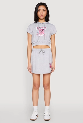 Attitude Be Yourself Mini Skirt