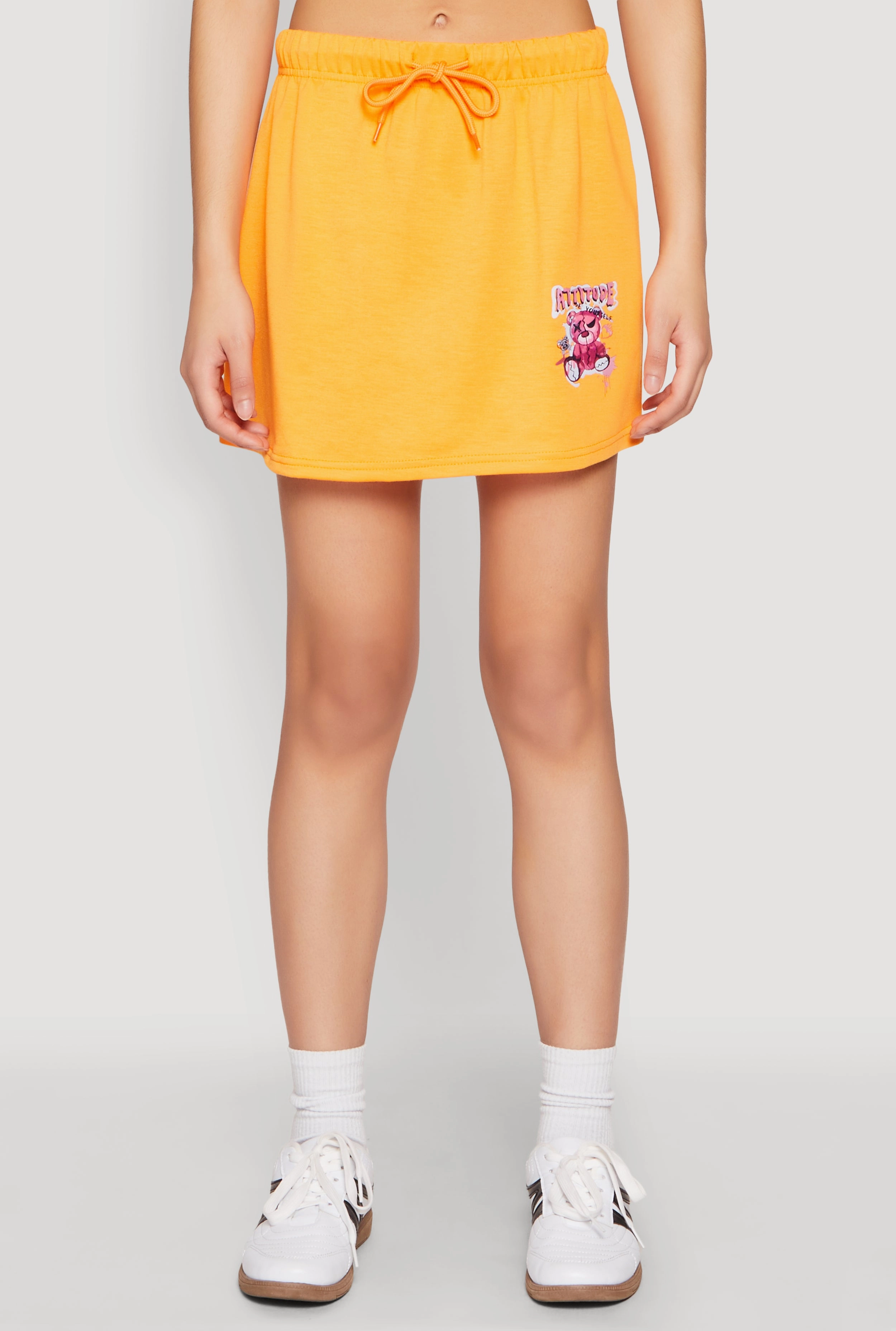 Attitude Be Yourself Mini Skirt