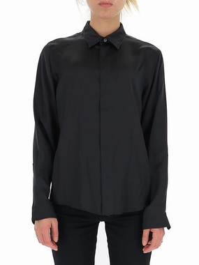 Balenciaga Concealed Button-Up Shirt