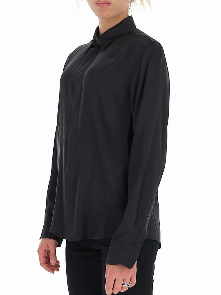 Balenciaga Concealed Button-Up Shirt