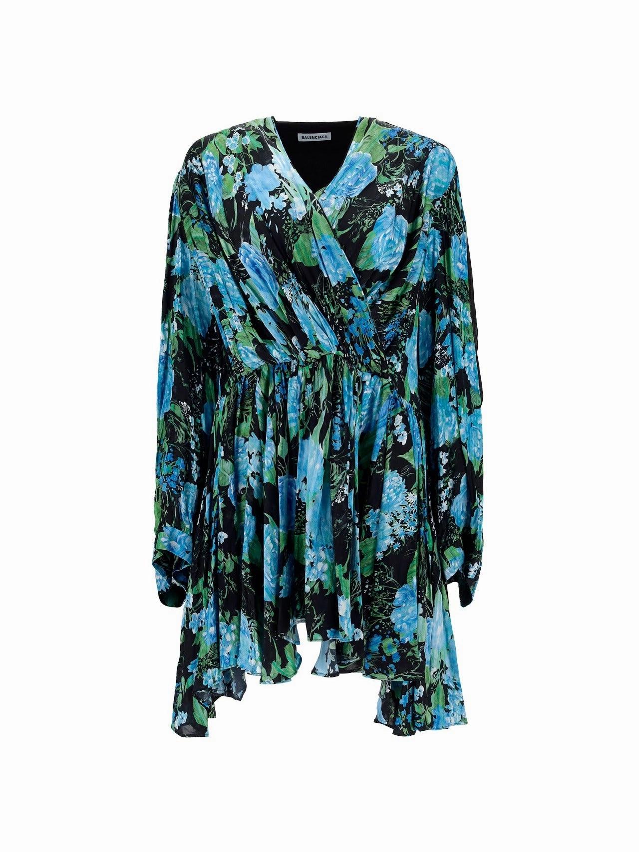Balenciaga Floral Printed Dress