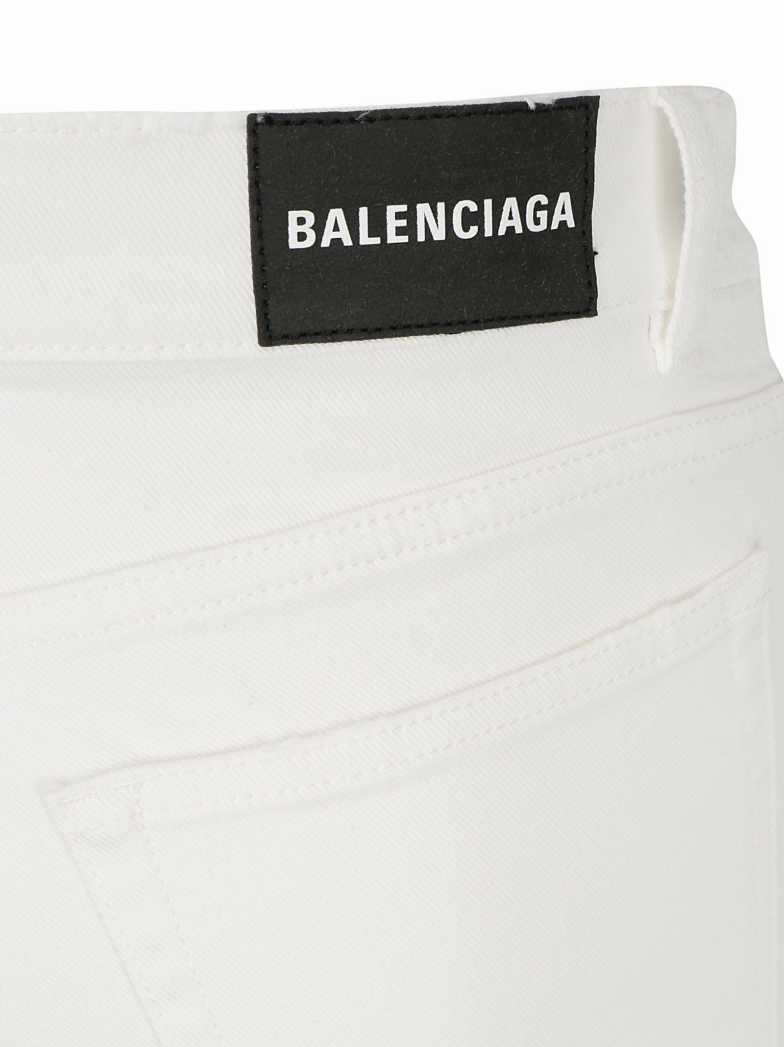 Balenciaga Logo Patch Jeans