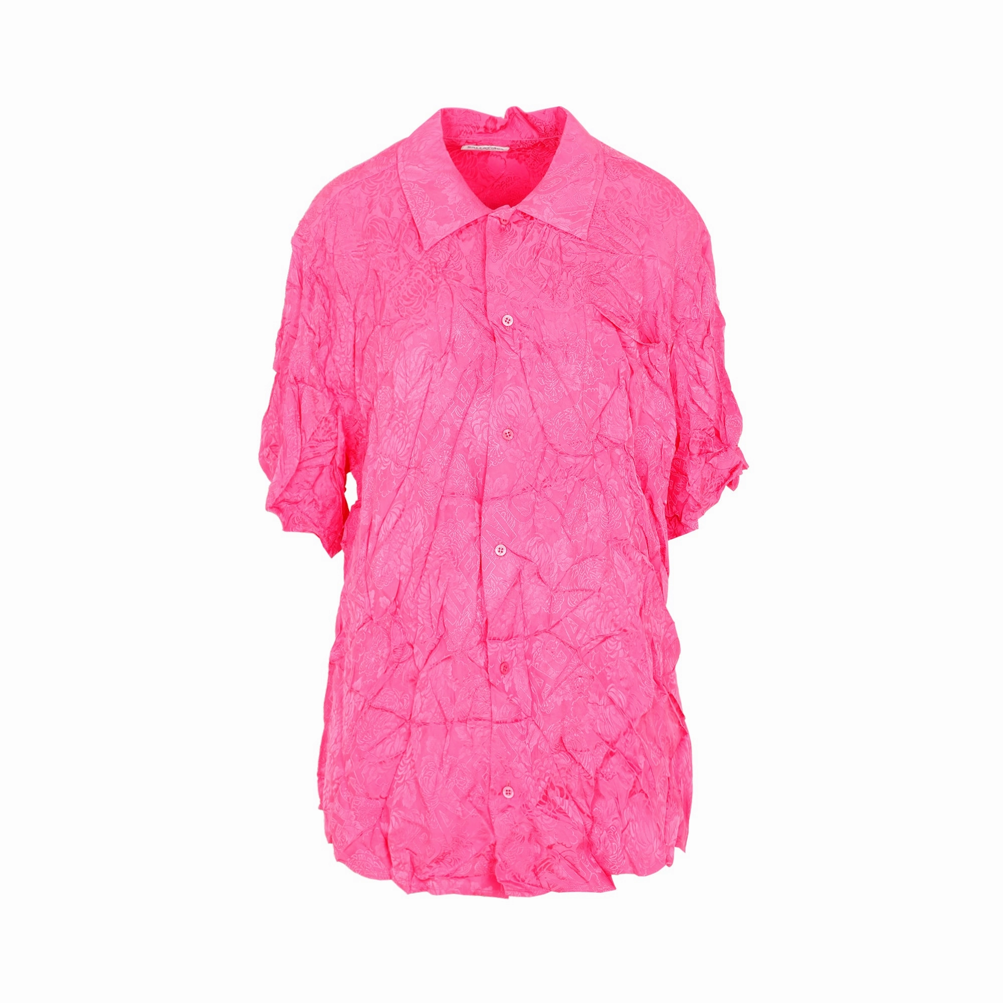Balenciaga Short Sleeved Button-Down Shirt