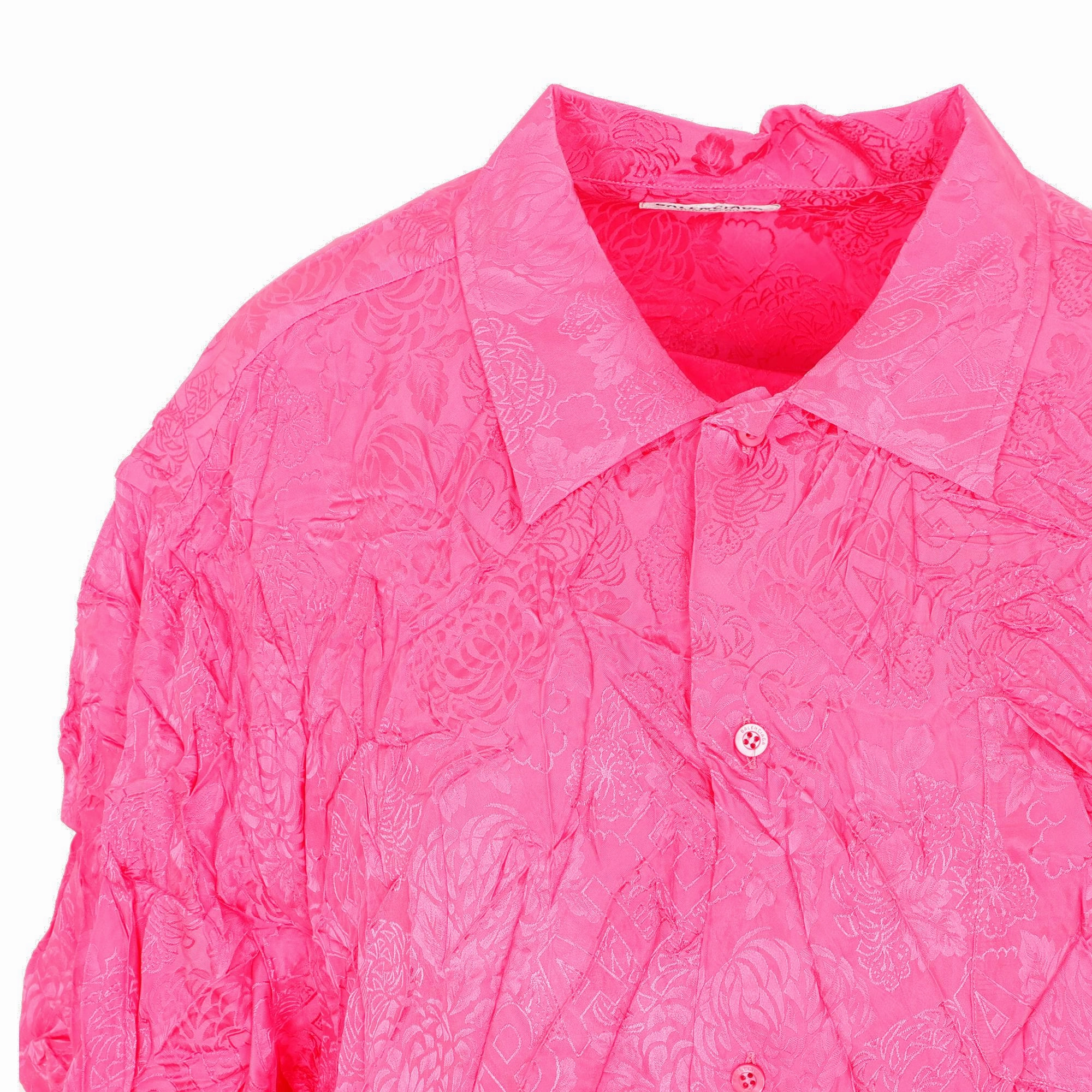 Balenciaga Short Sleeved Button-Down Shirt