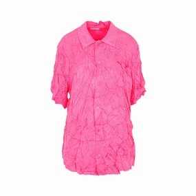 Balenciaga Short Sleeved Button-Down Shirt