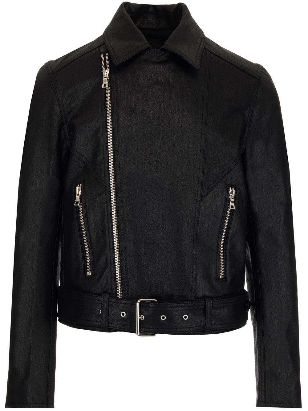 Balmain Biker Denim Jacket