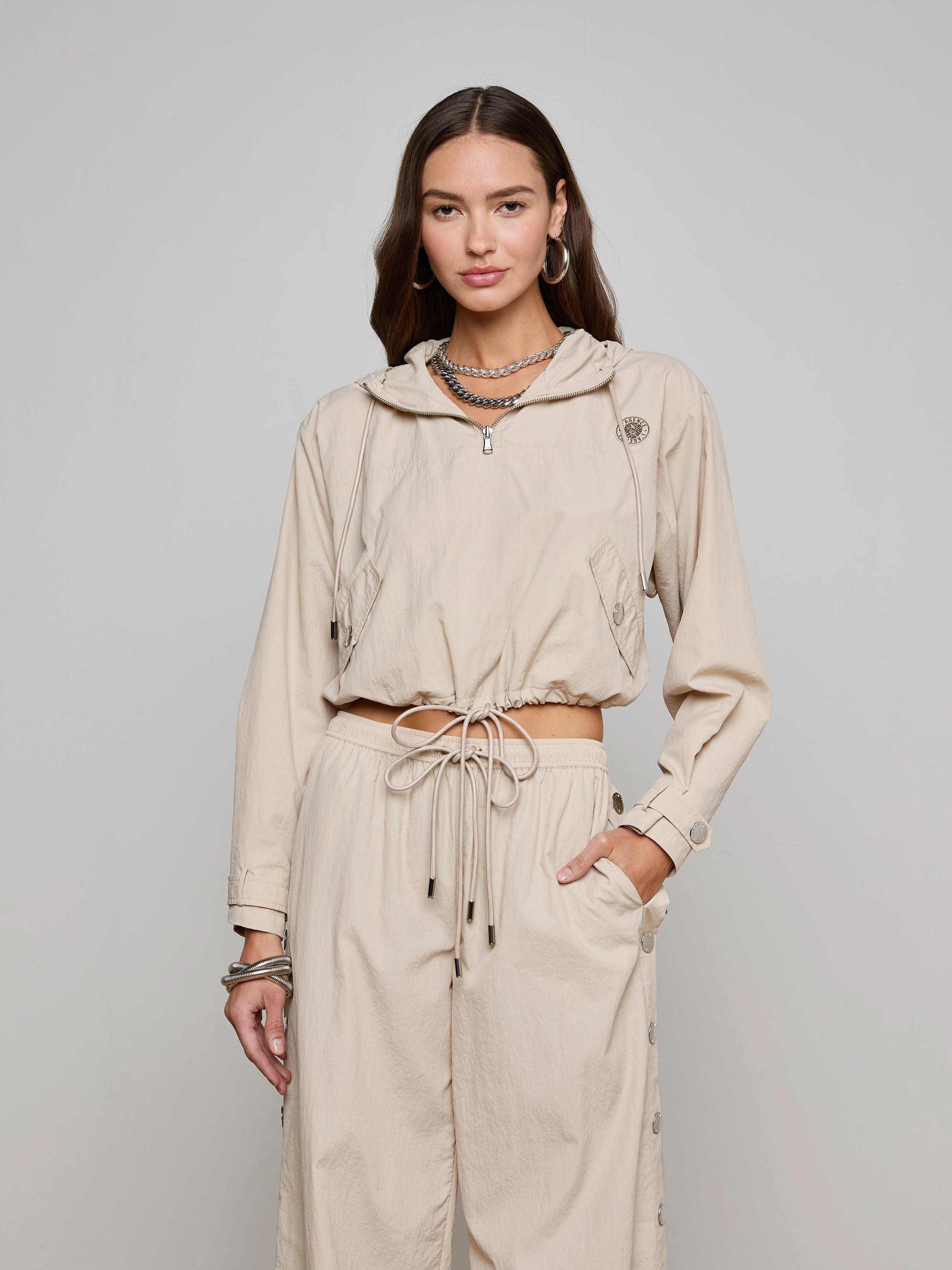 Bronwyn Cropped Windbreaker