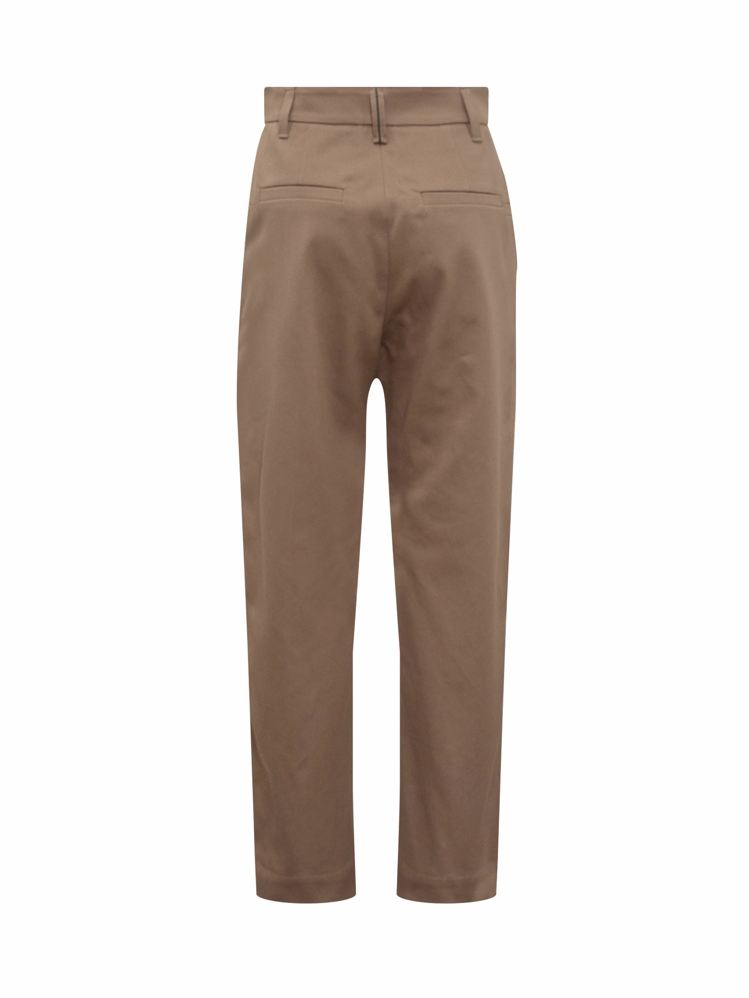 Brunello Cucinelli High-Waisted Chino Pants