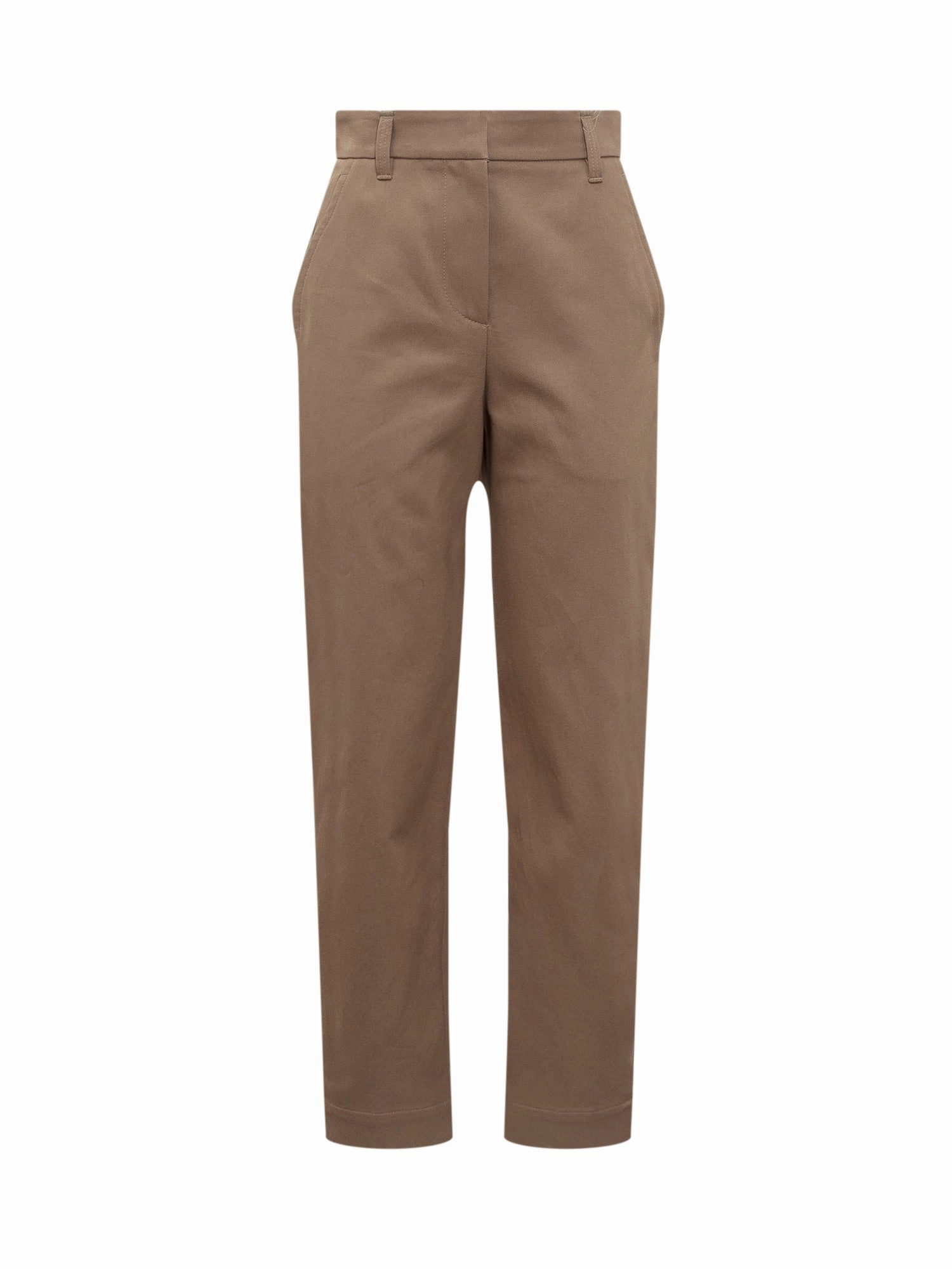 Brunello Cucinelli High-Waisted Chino Pants