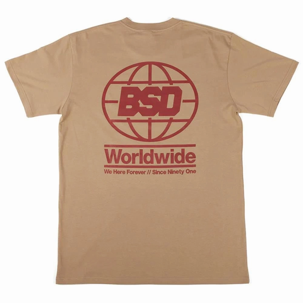 BSD We Here Forever T-Shirt - Khaki