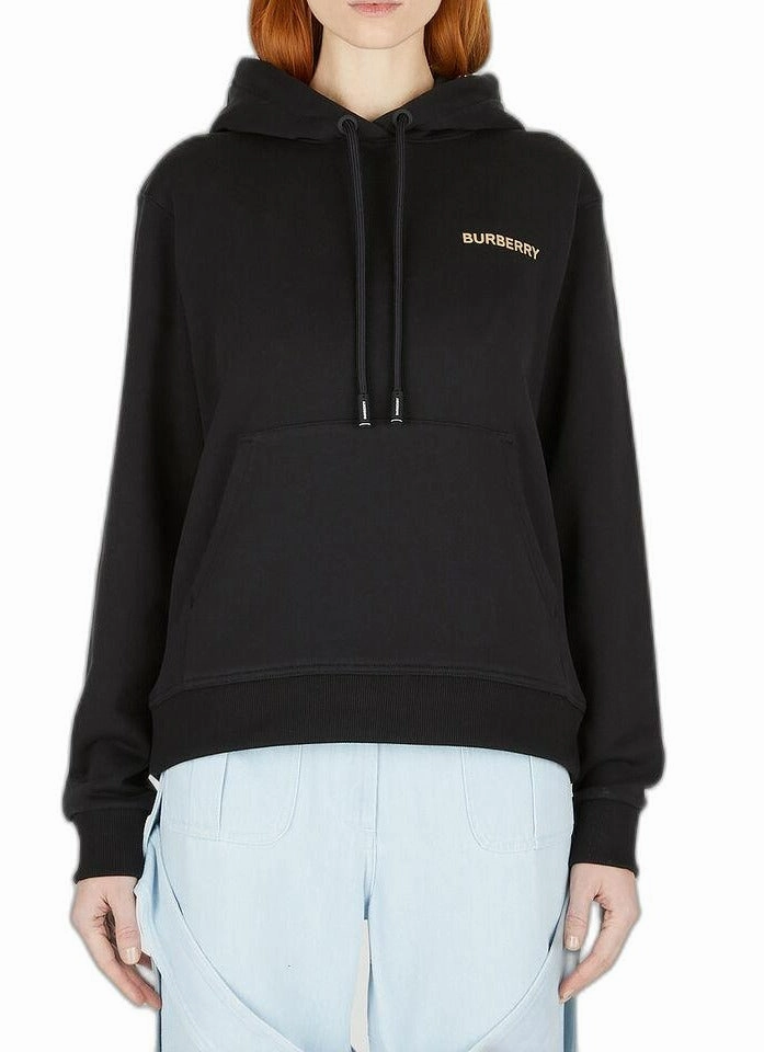 Burberry Deer Graphic Oversized Hoodie