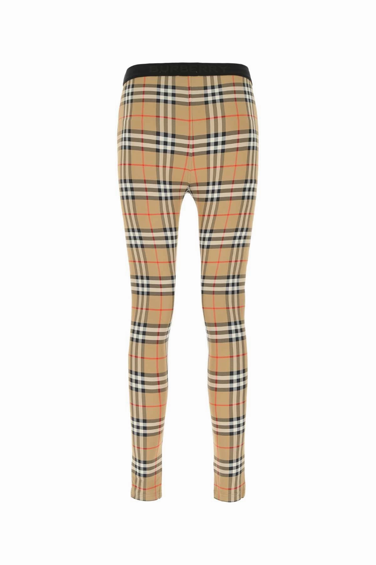 Burberry Vintage Check Skinny Cut Leggings