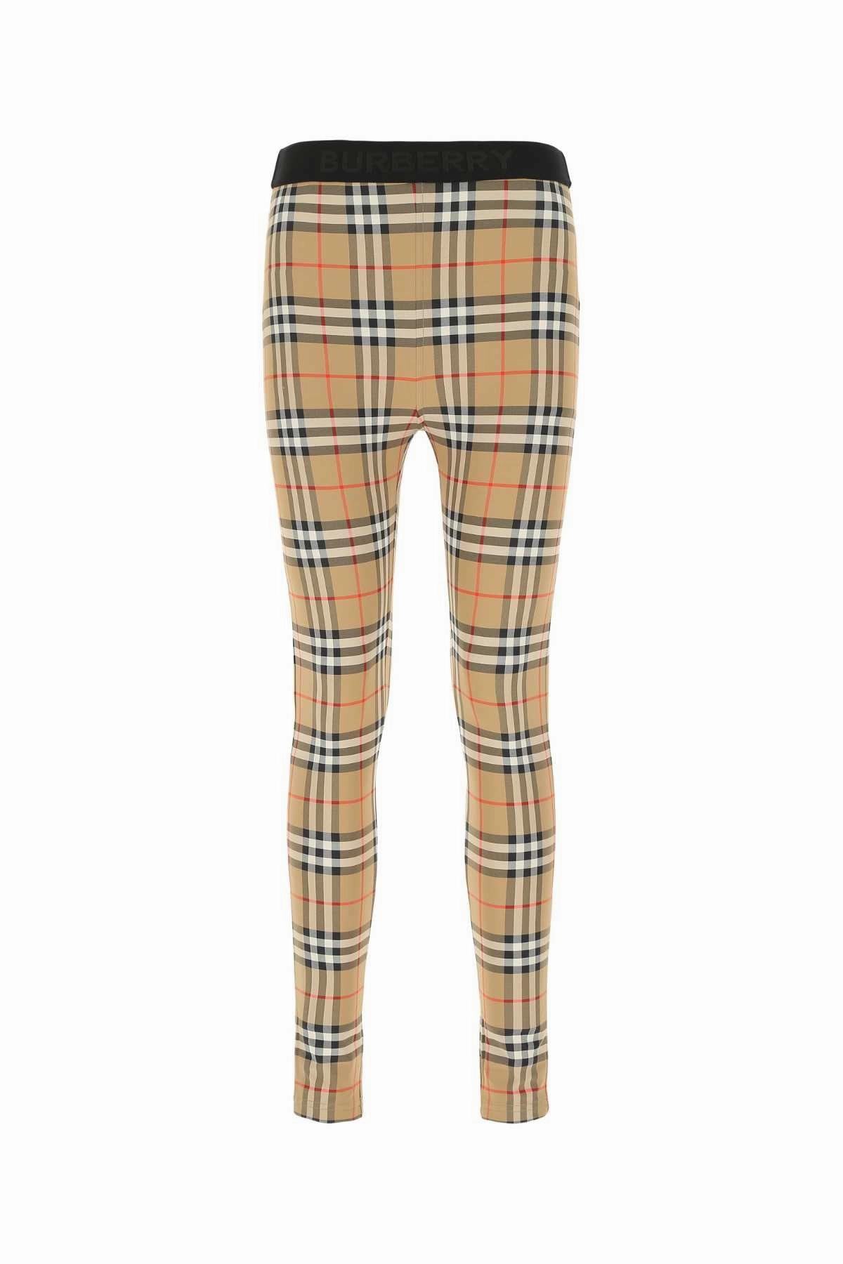 Burberry Vintage Check Skinny Cut Leggings