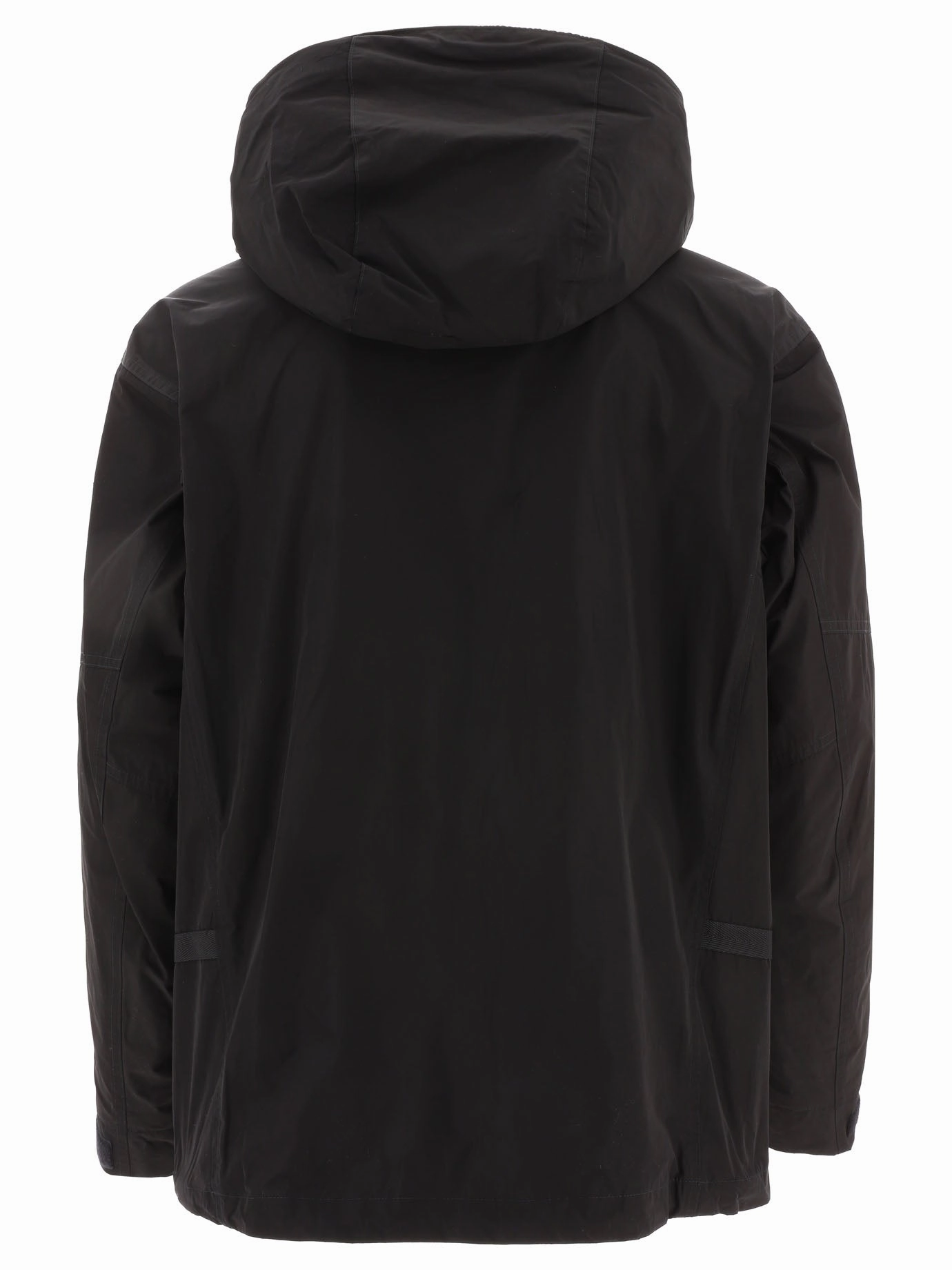 Burberry Zipped Hooded Windbreaker