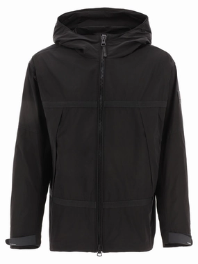 Burberry Zipped Hooded Windbreaker