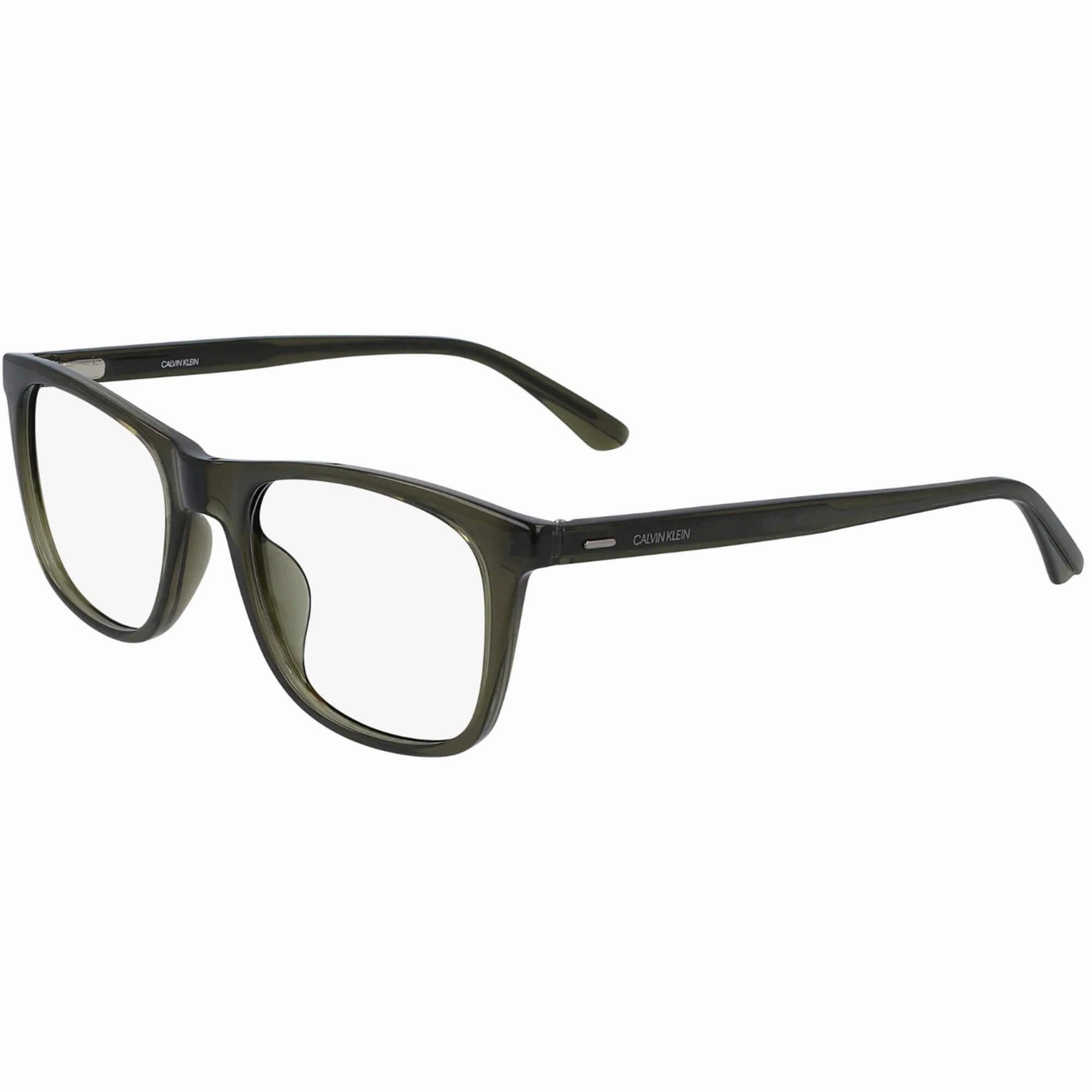 Calvin Klein Men's Eyeglasses - Crystal Cargo Square Frame | CALVIN KLEIN CK20526 310