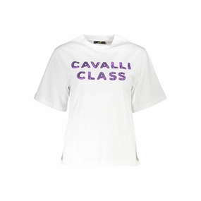 Cavalli Class Cotton Women Women's T-Shirt