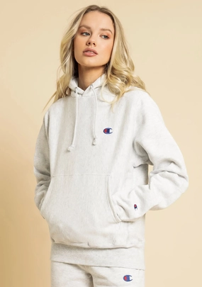 Champion Womens Small C Logo Boyfriend Fit Hoodie