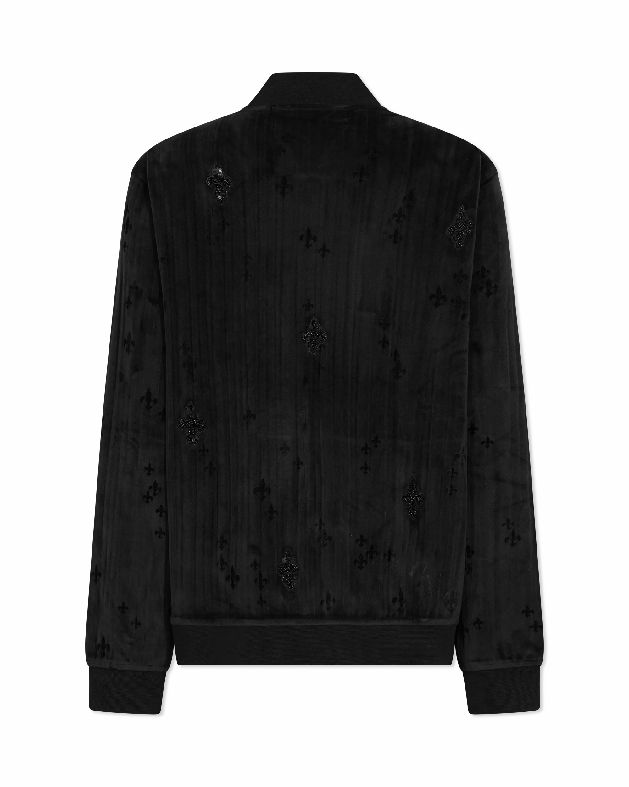 Clavier Velour Bomber Jacket