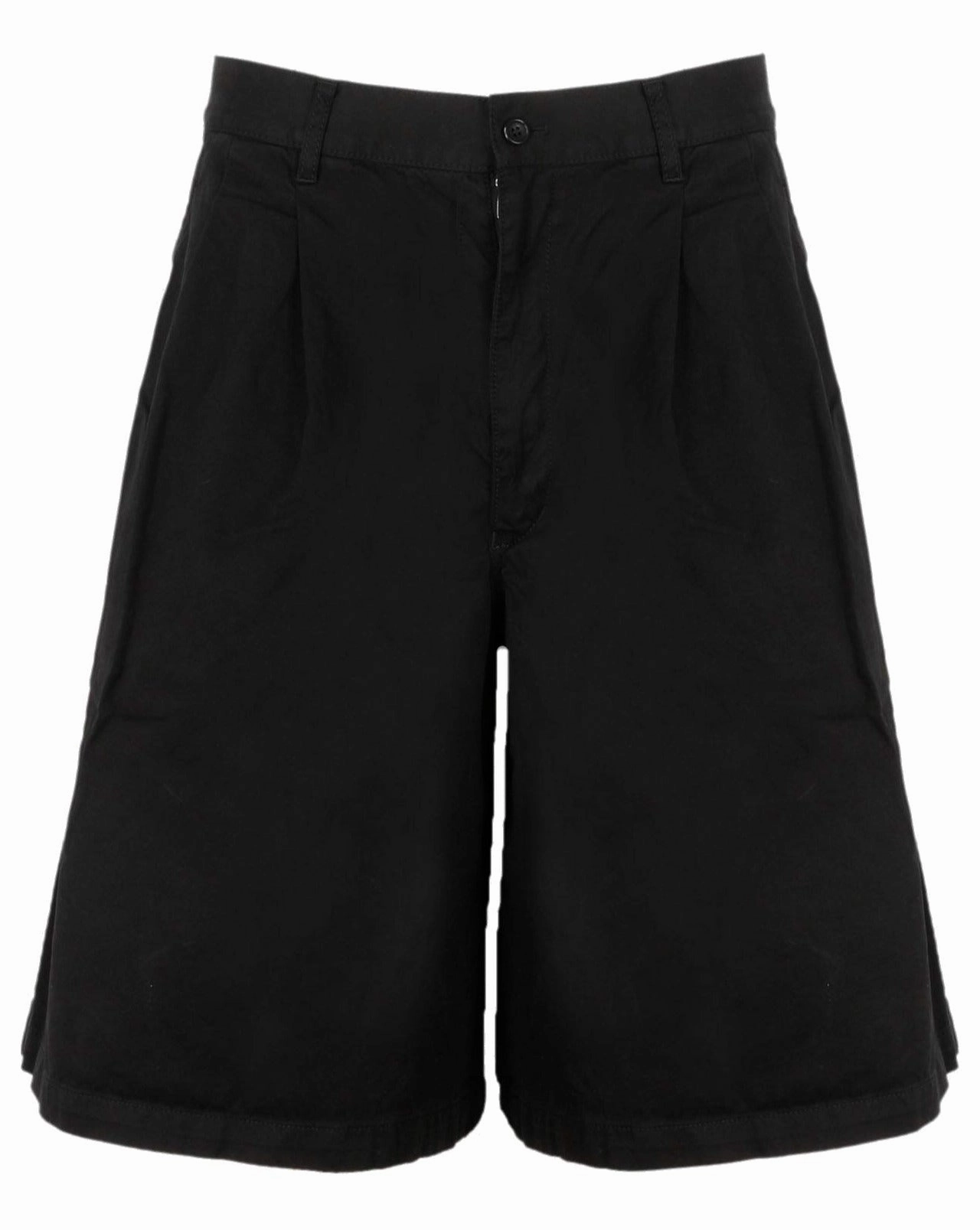 Comme Des Garçons Shirt Wide Leg Bermuda Shorts