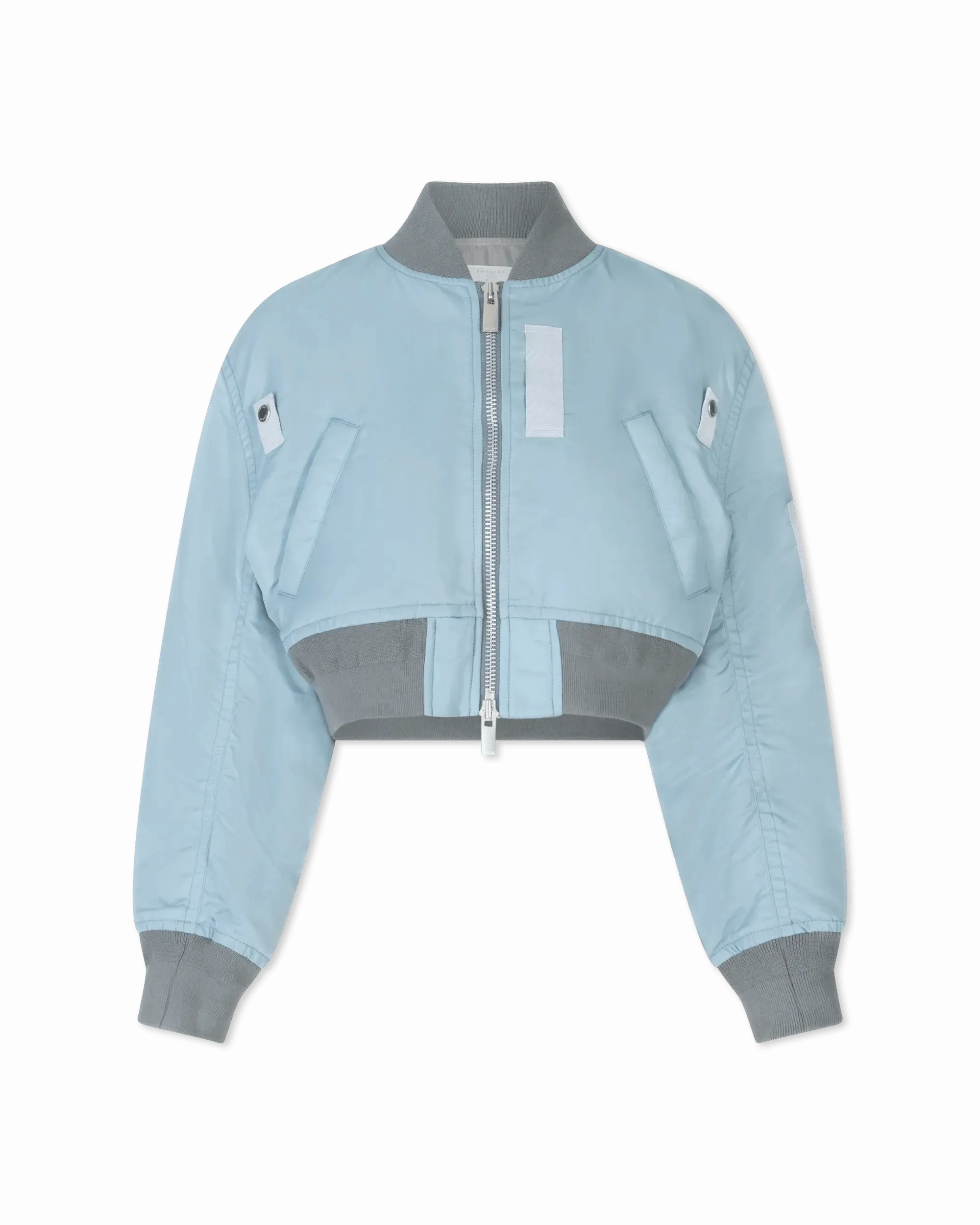 Cropped Bomber Jacket