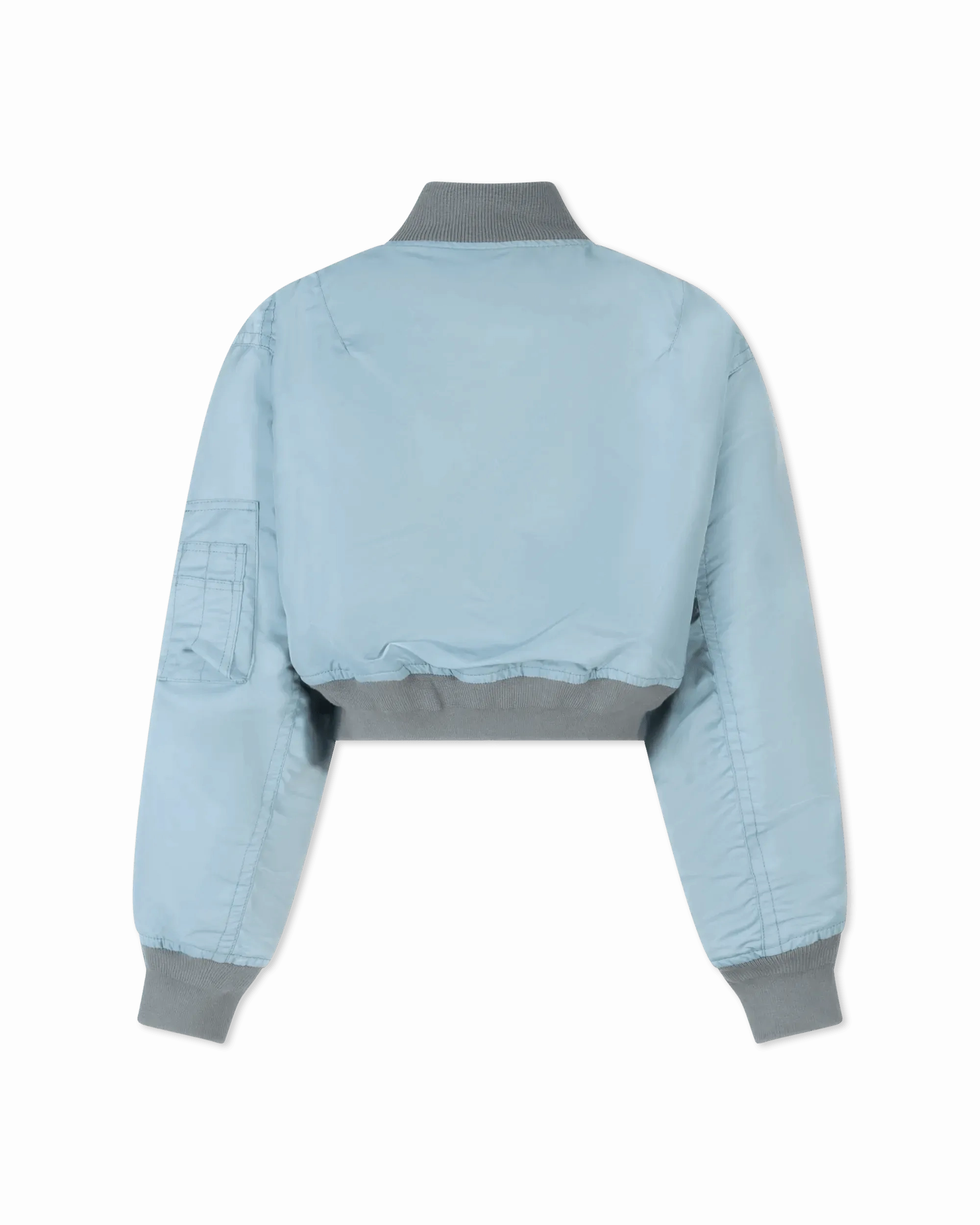 Cropped Bomber Jacket