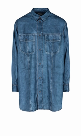 Diesel C-Eja Denim Shirt Dress