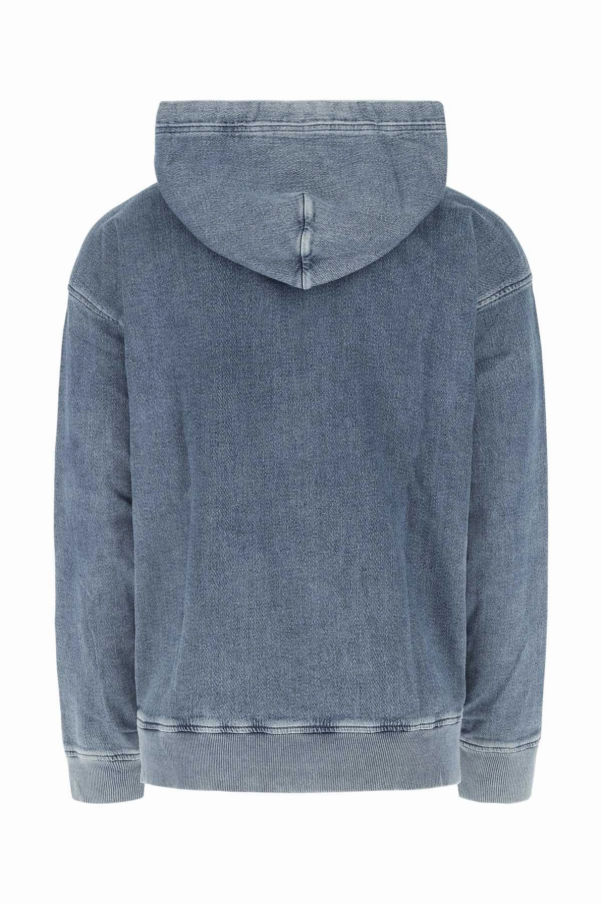 Diesel D-Um-Rib Track Denim Hoodie