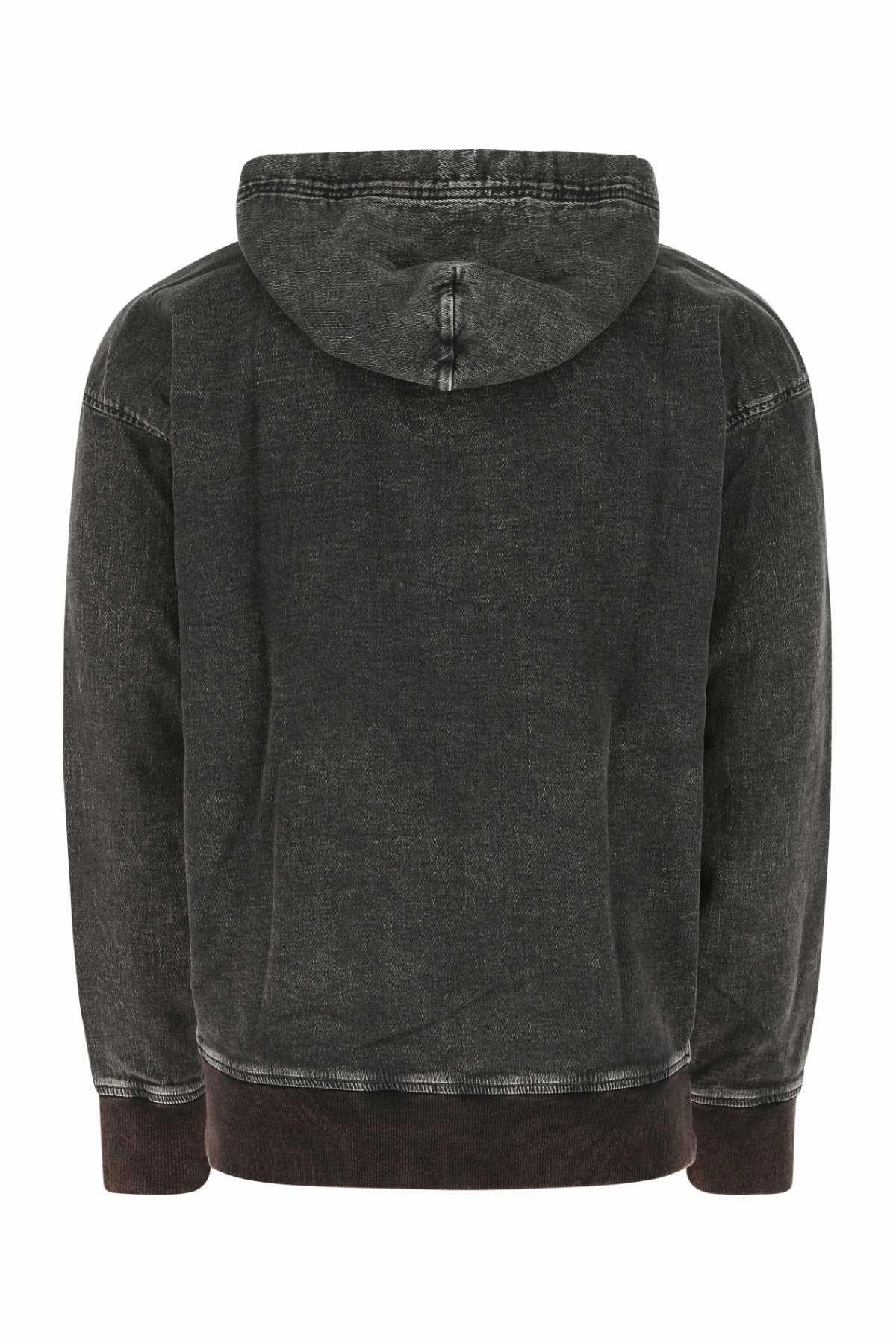 Diesel D-Um-Rib Track Denim Hoodie