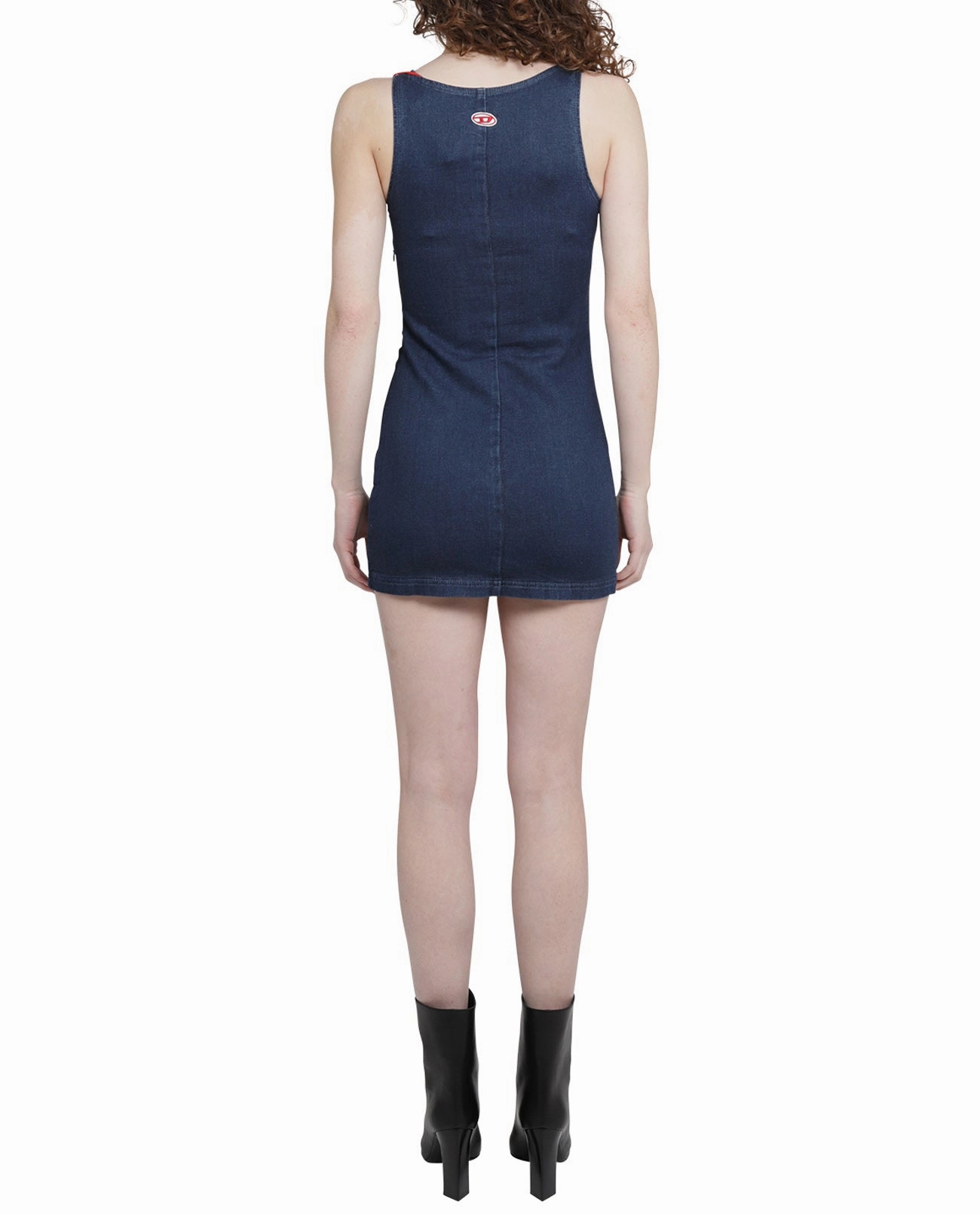 Diesel D-Venus Track Denim Tank Dress