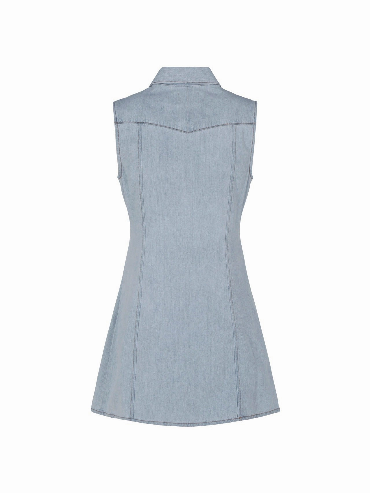 Diesel De-Glo Sleeveless Denim Mini Dress
