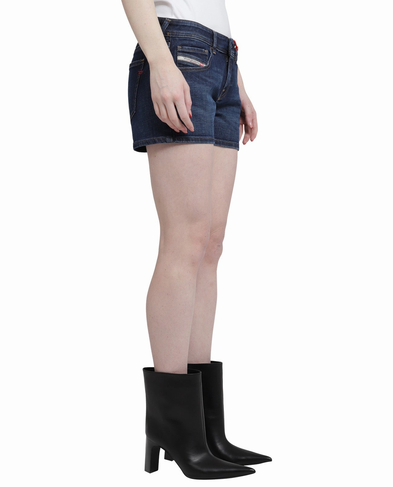 Diesel De-Lyla Fitted Denim Shorts