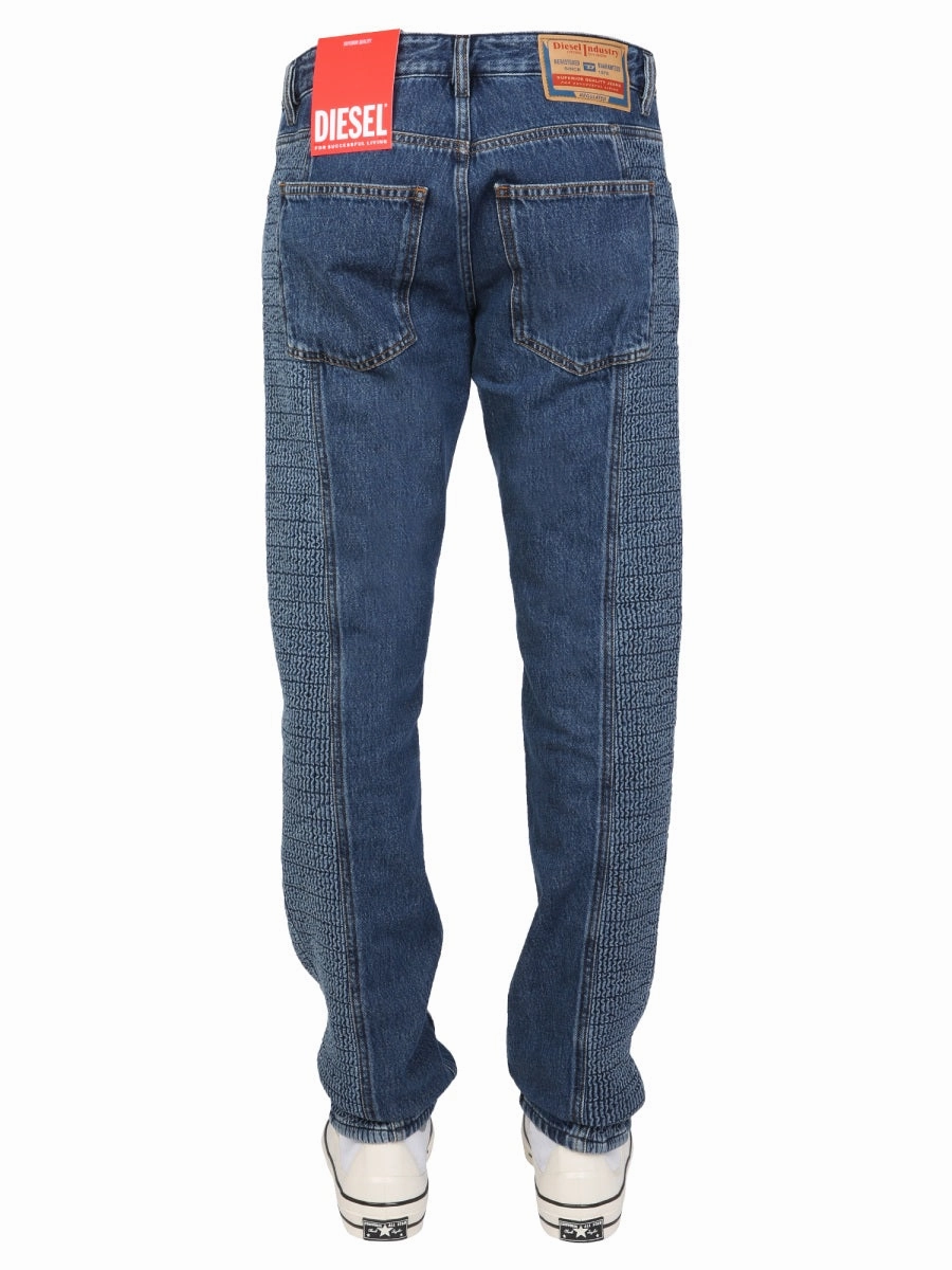Diesel Front-Zipped Denim Jeans