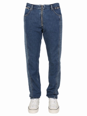 Diesel Front-Zipped Denim Jeans