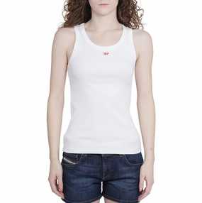 Diesel Logo Patch Crewneck Tank Top