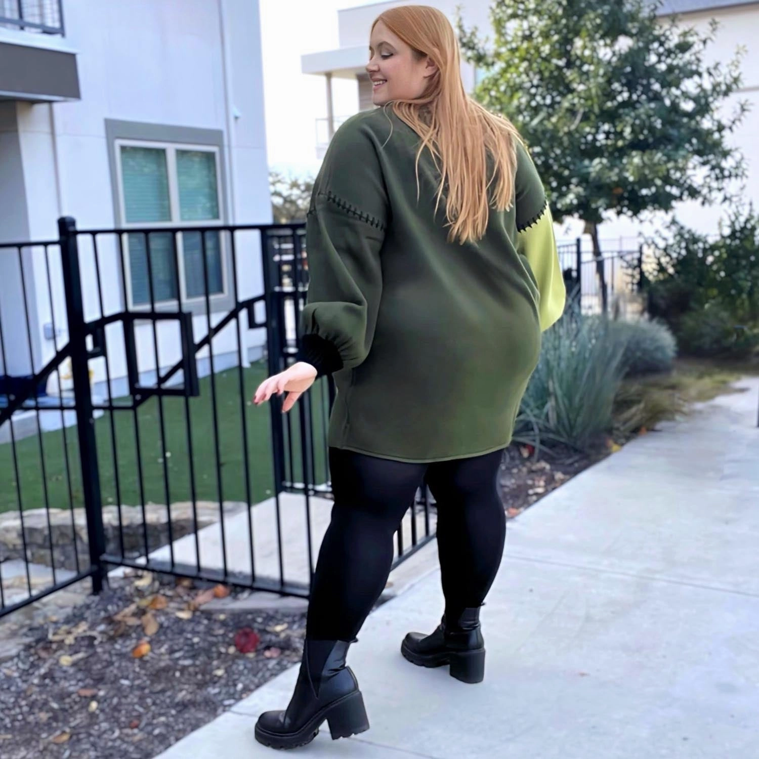 Dinosaur Jumper Dress - Rex