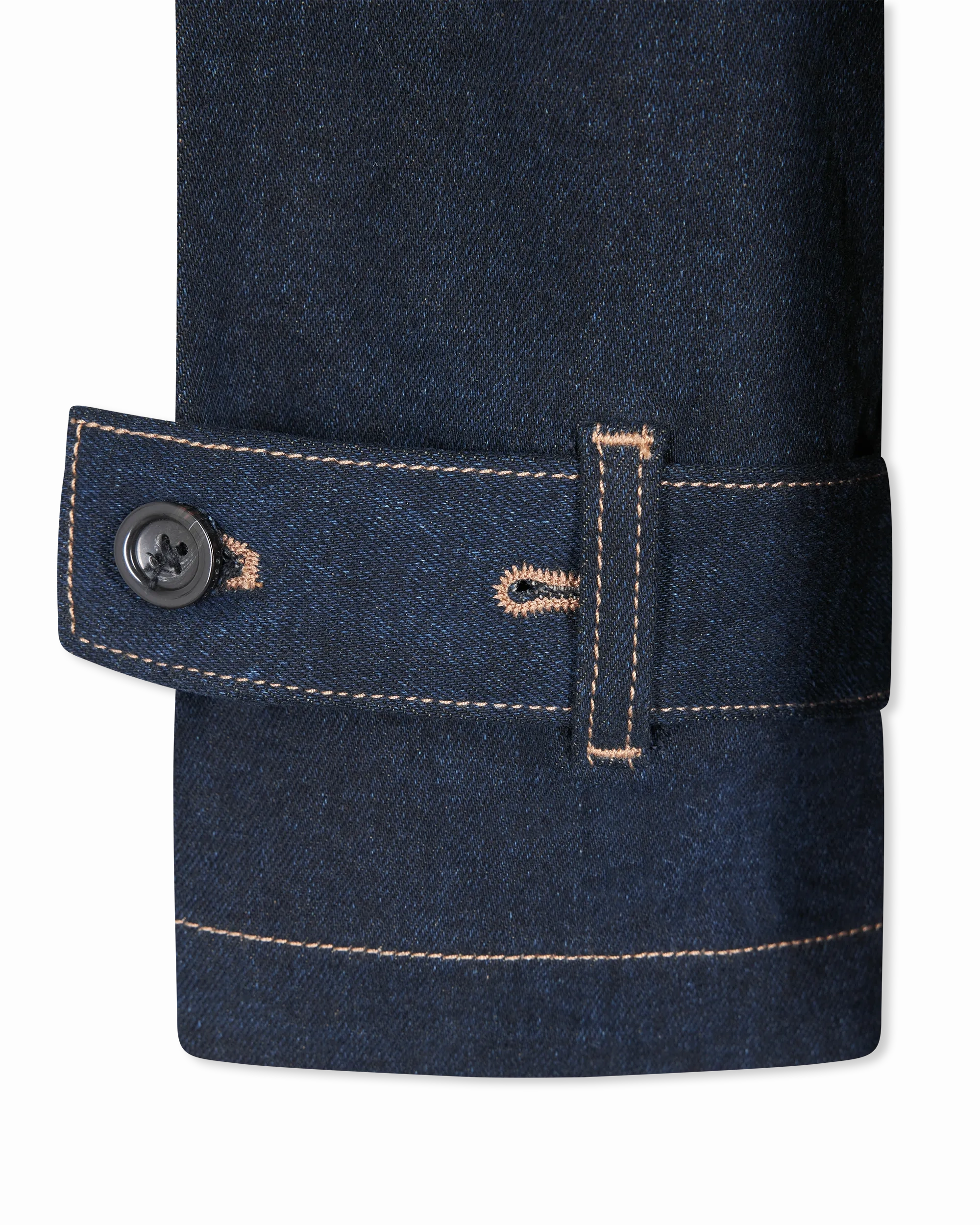 DL1961 Washed Denim Trench Coat