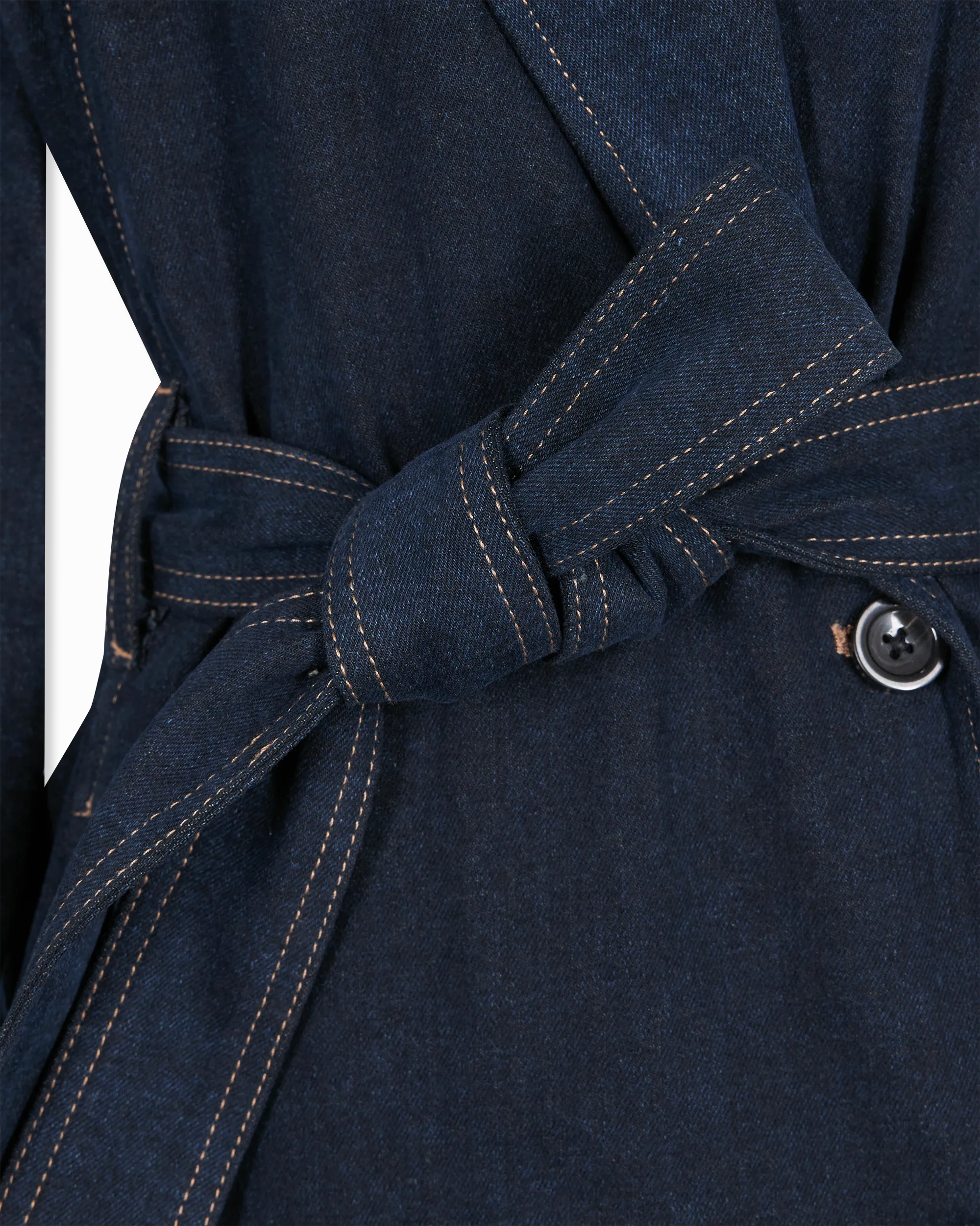 DL1961 Washed Denim Trench Coat