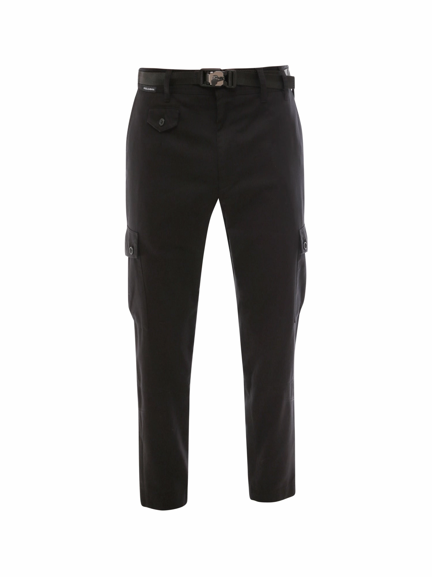 Dolce & Gabbana Buckle Detailed Cargo Pants