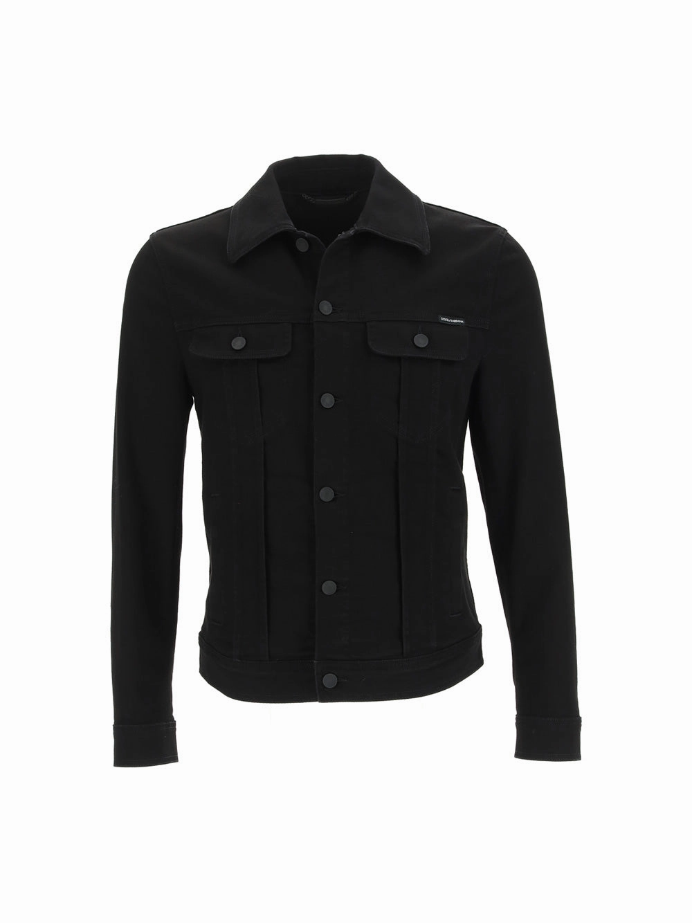Dolce & Gabbana Buttoned Long Sleeved Denim Jacket
